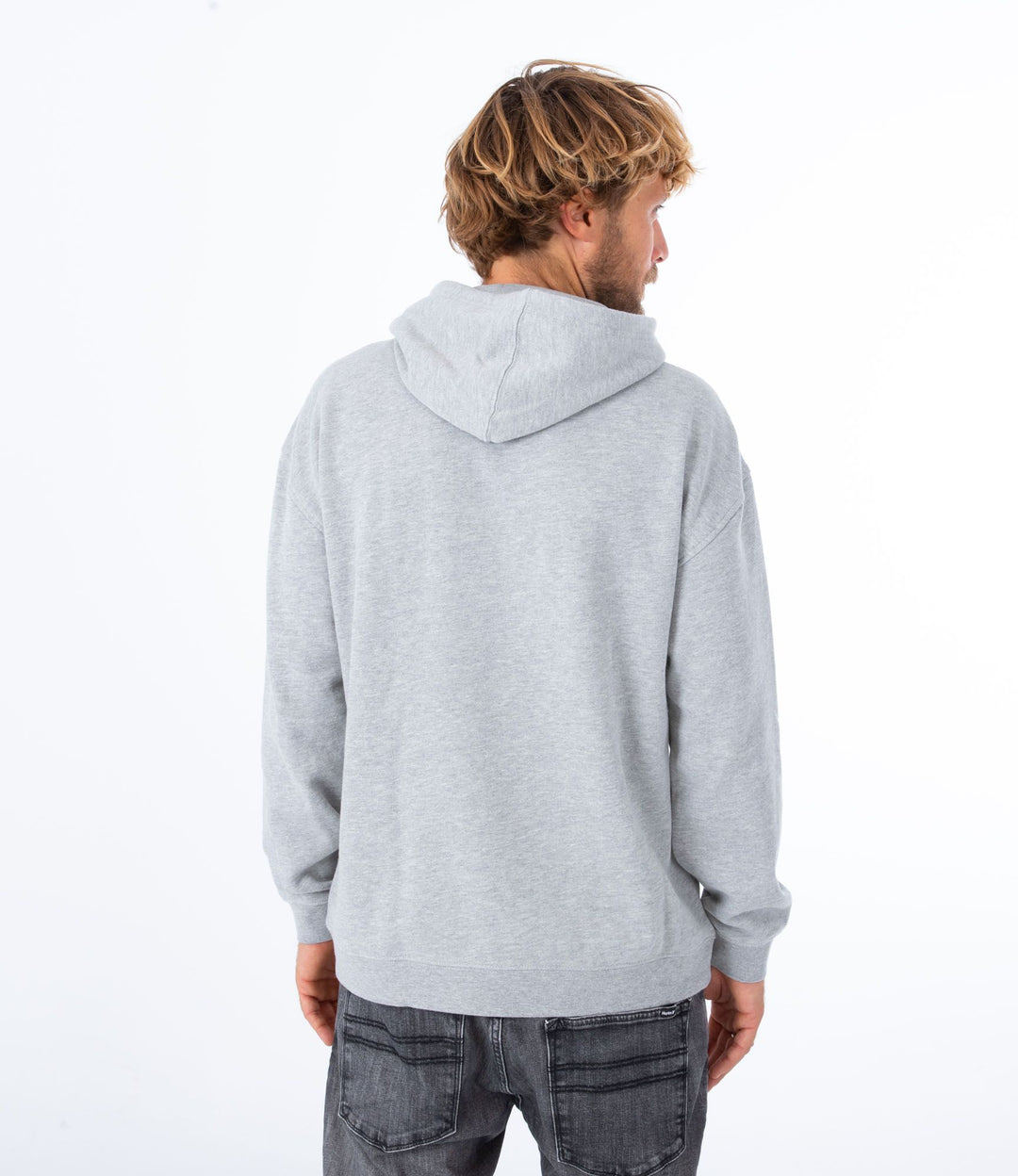 Hurley Hoodie men hooded sweatshirt - O&O Solid Core Grey 