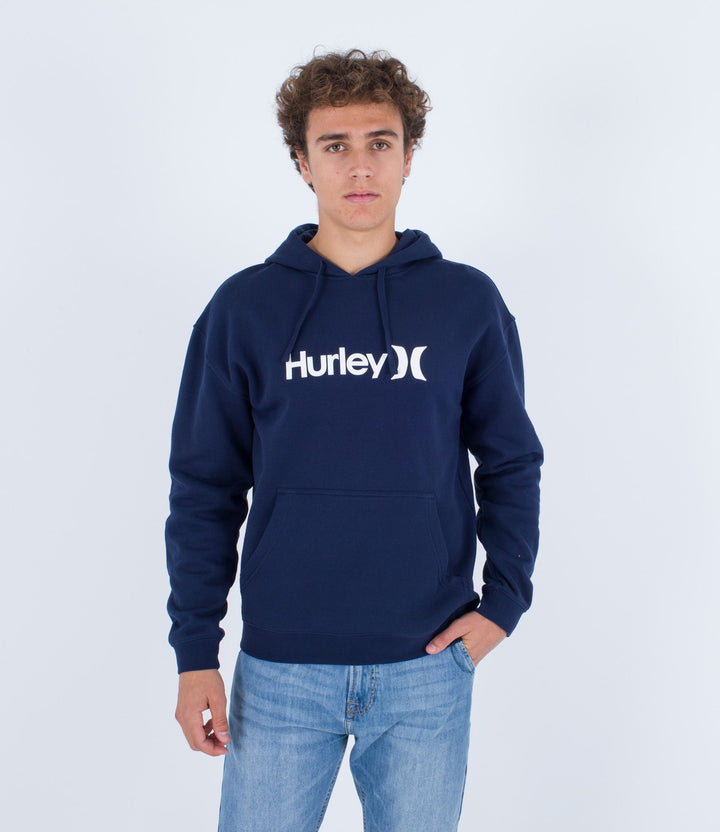 Hurley Hoodie men hooded sweatshirt - O&O Solid Core Obsidian 