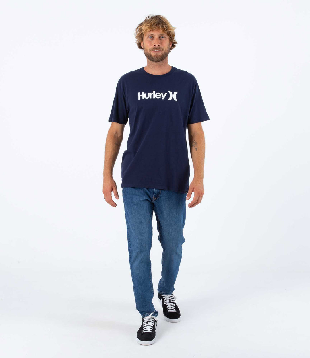 T Shirt Hurley short sleeve - Everyday washed black 