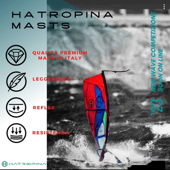 Mast Hatropina DESMO - X-OVER -Mast RDM 88% Carbon 370cm 