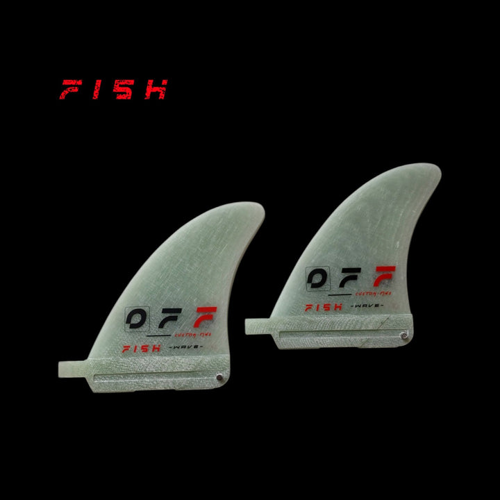 FINS OFF FINS -FISH- Thruster/Quad Side Wave 