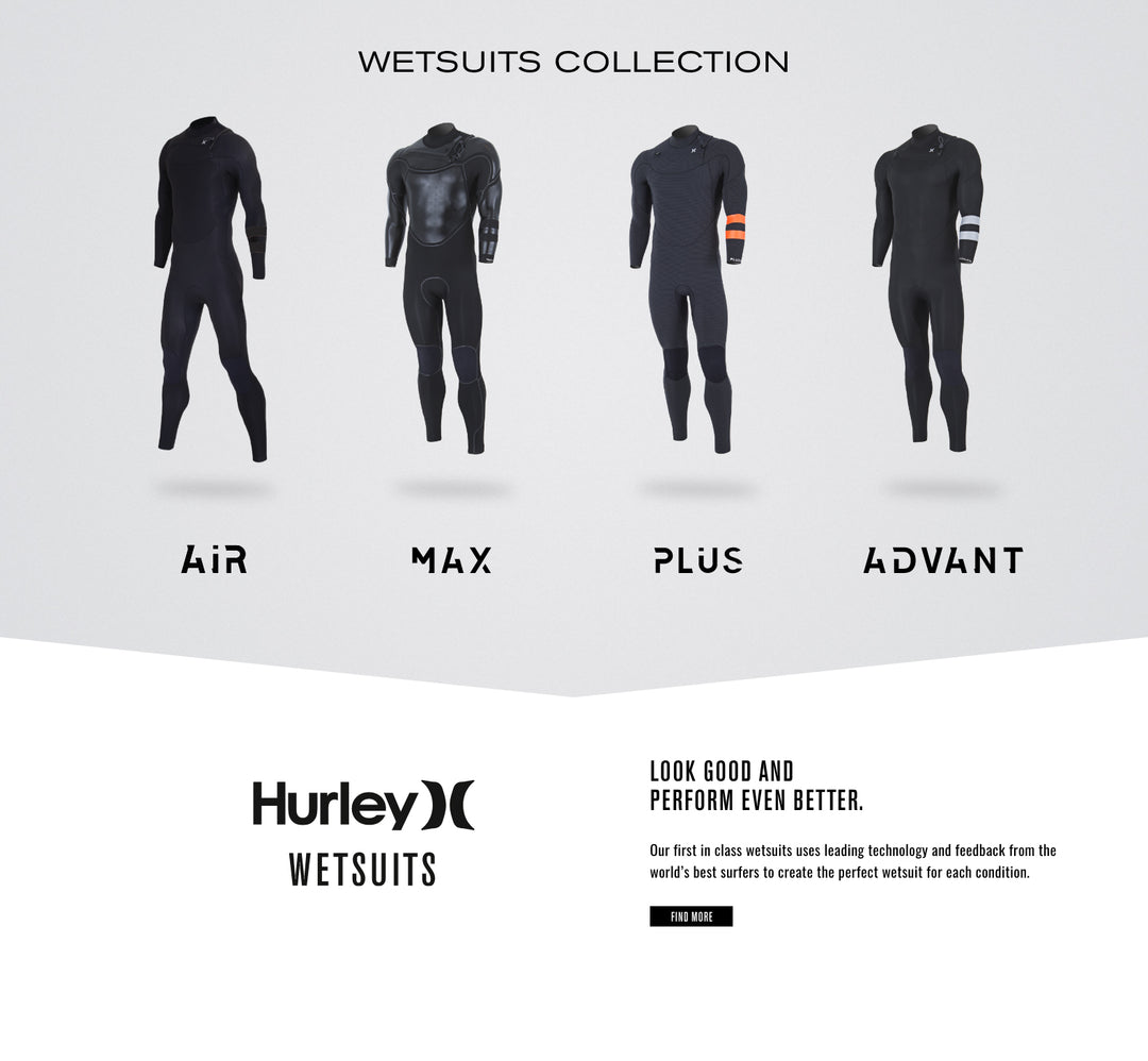 MUTA HURLEY M ADVANTAGE 4/3MM FULLSUIT 