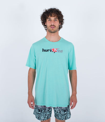 T Shirt Hurley short sleeve - EVD 25TH S1 SS TROPICAL 