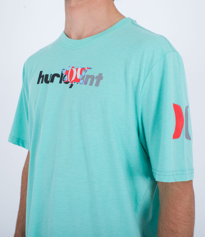 T Shirt Hurley short sleeve - EVD 25TH S1 SS TROPICAL 