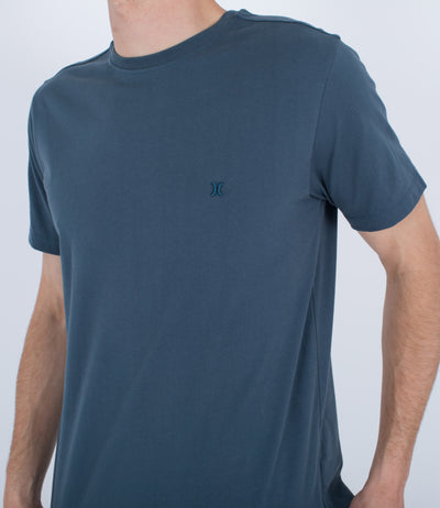 T Shirt Hurley short sleeve - M LOW TIDE SS TEE BLUE VOID