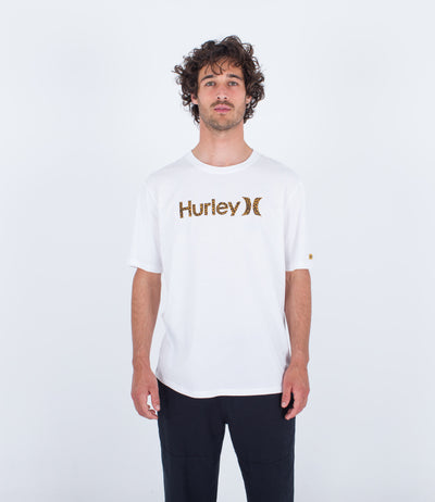 T Shirt Hurley short sleeve - M TOLEDO O&O SS TEE WHITE 