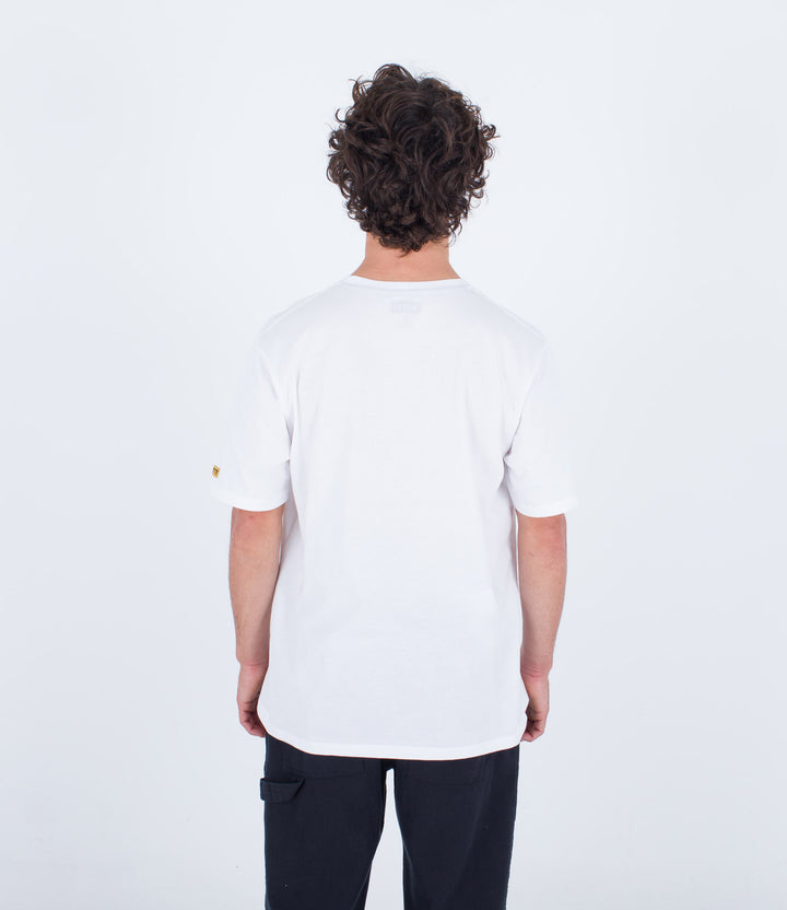 T Shirt Hurley short sleeve - M TOLEDO O&O SS TEE WHITE 