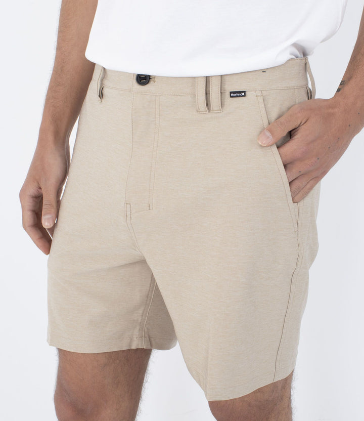 HURLEY WALKSHORT PHANTOM HEATHER 18" KHAKI 