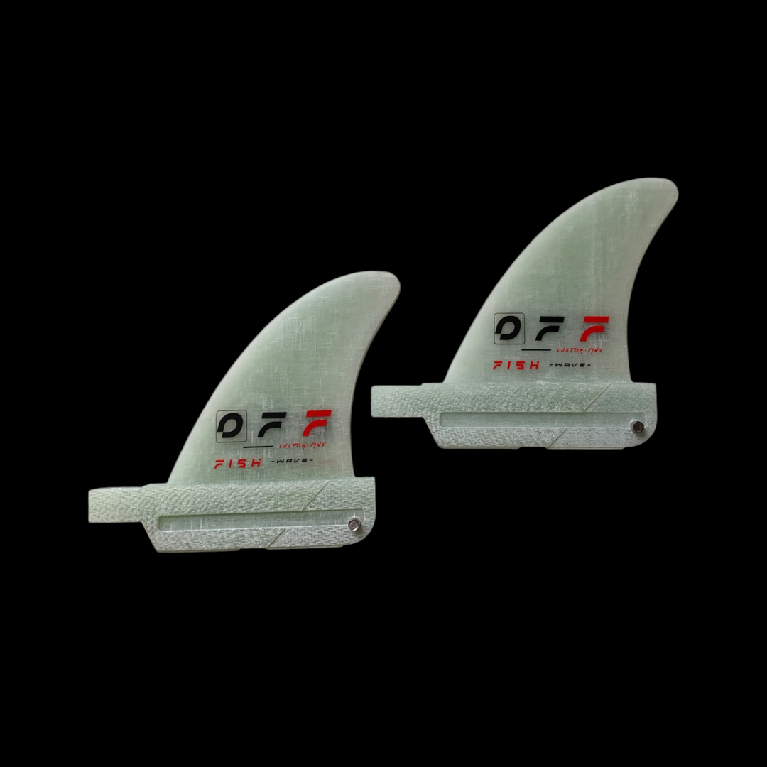 FINS OFF FINS -FISH- Thruster/Quad Side Wave 