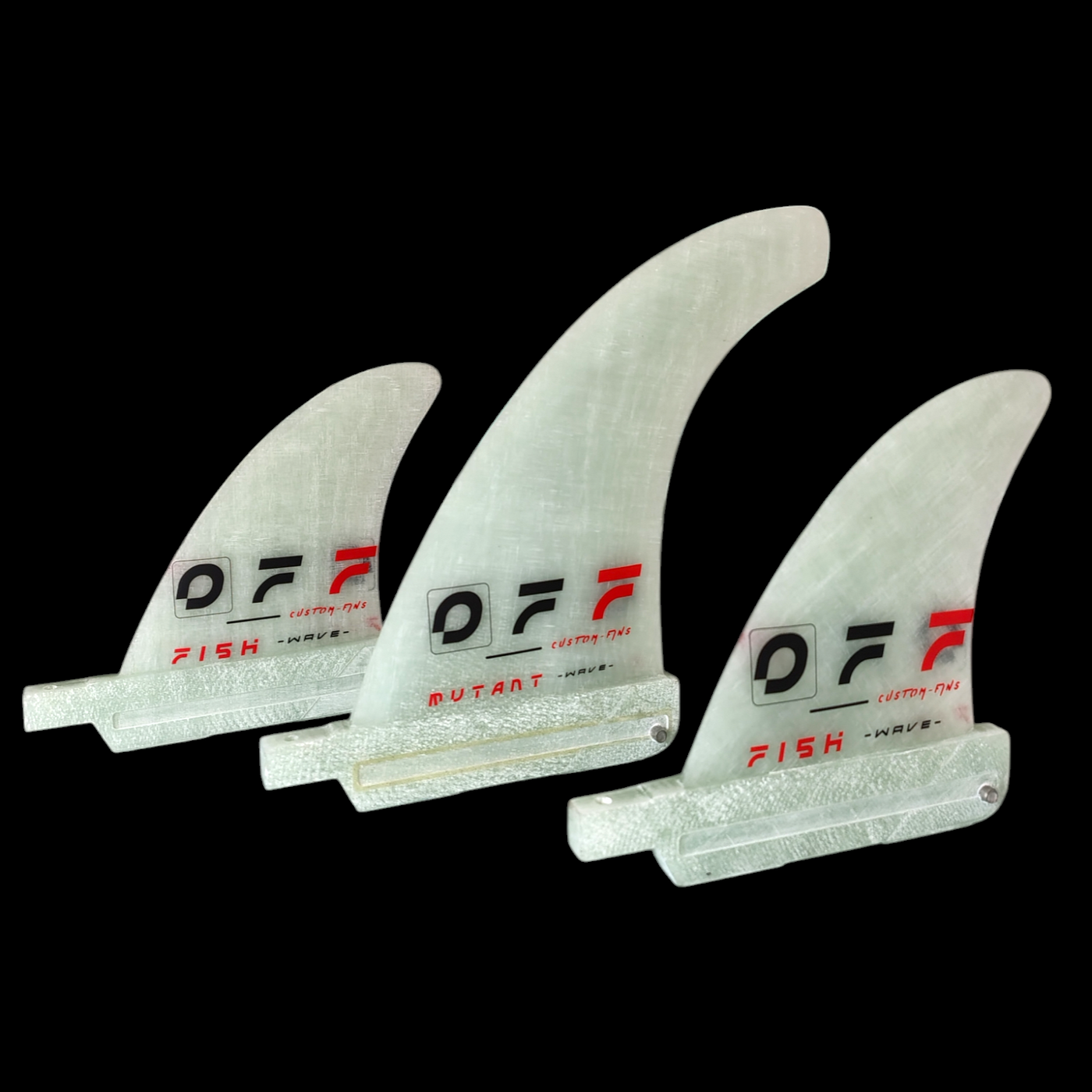 Pinne OFF FINS -MUTANT-  Thruster/Quad Wave Rear