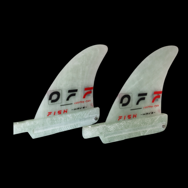 FINS OFF FINS -FISH- Thruster/Quad Side Wave 