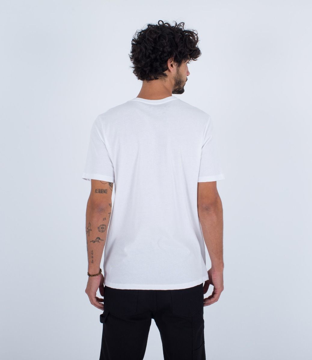 T Shirt Hurley short sleeve - EVD wash white 