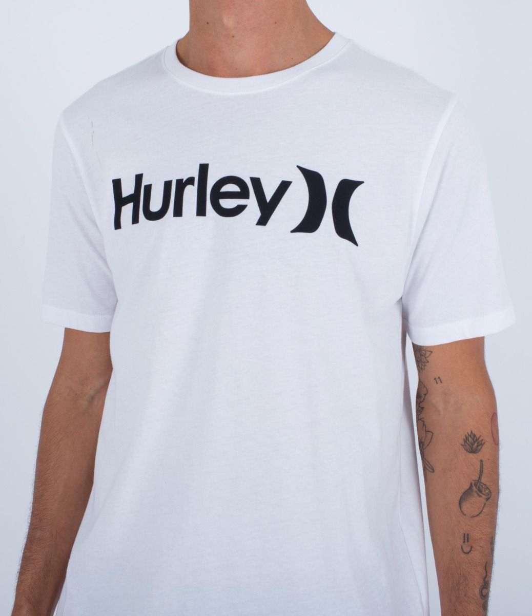 T Shirt Hurley short sleeve - EVD wash white 