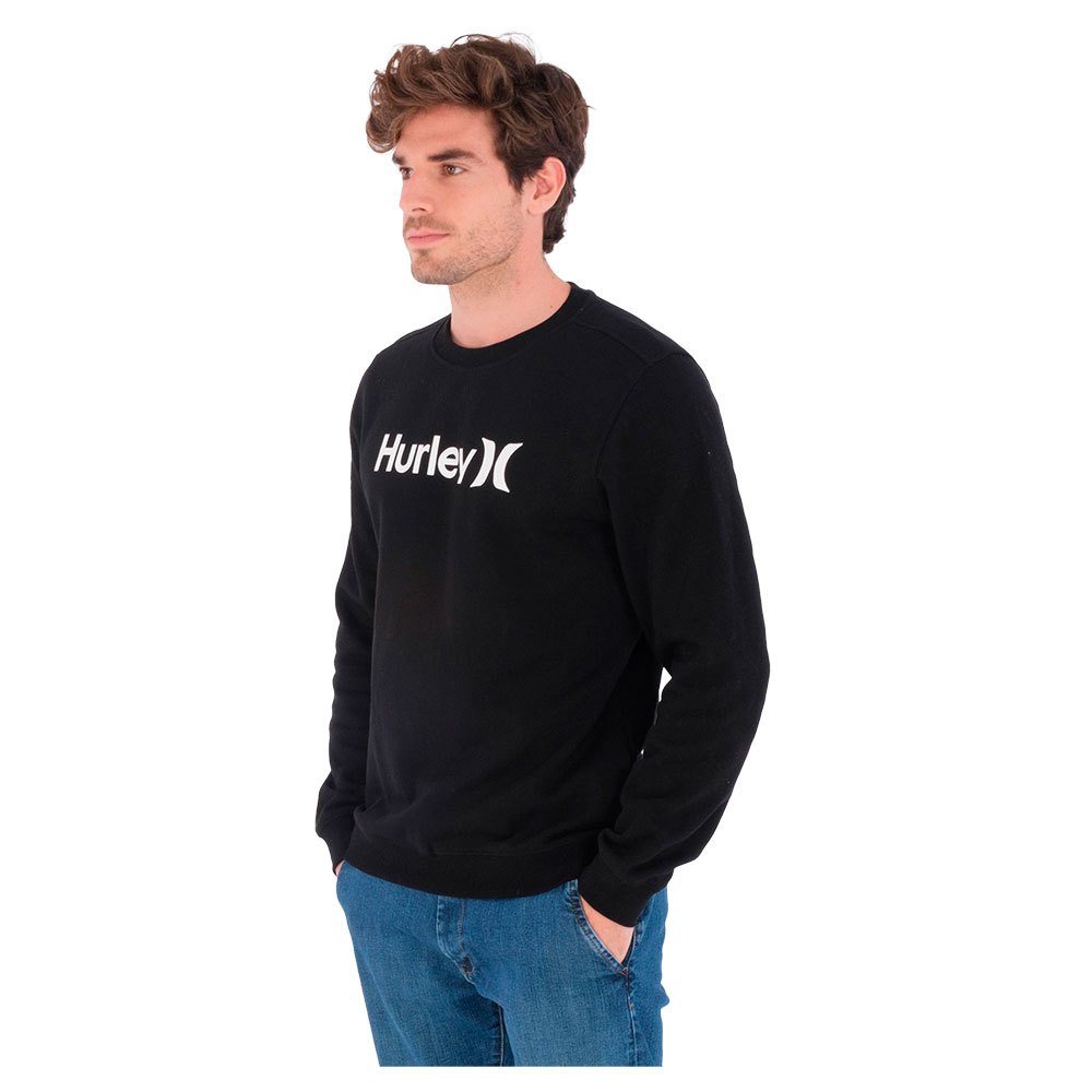 Hurley Sweatshirt crew neck men - O&O Black 