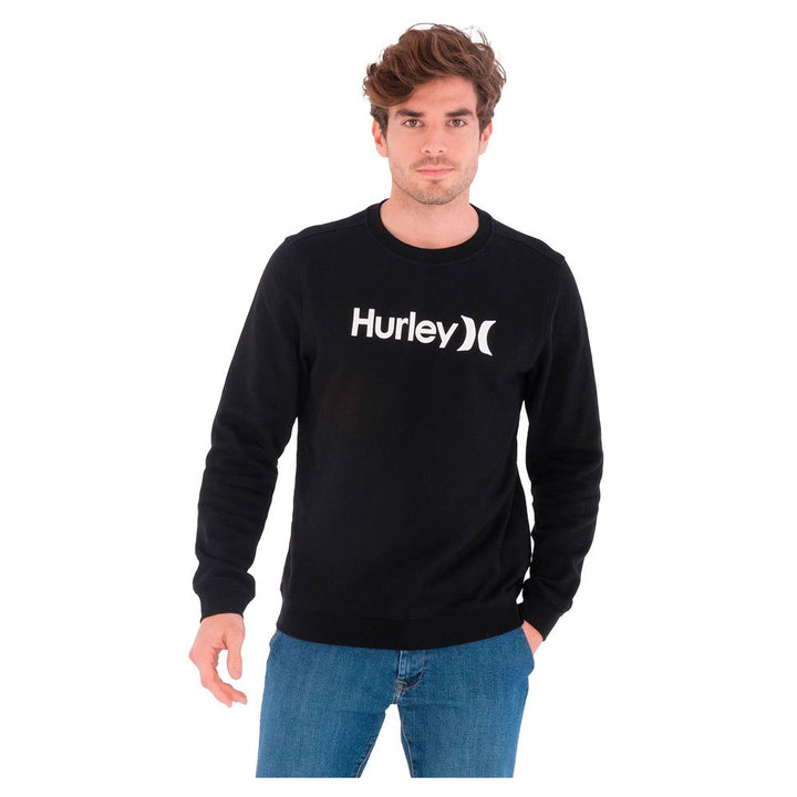 Hurley Sweatshirt crew neck men - O&O Black 