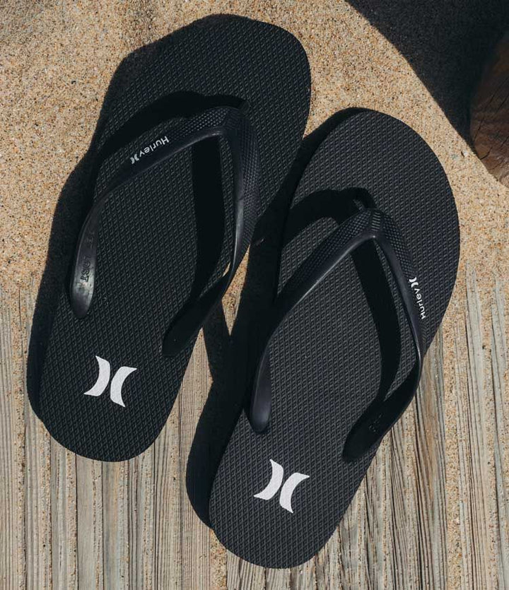 Flip Flop Hurley - ICON SOLID SANDALS BLACK 