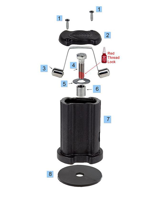 Chinook Base Cup Replacement Kit 