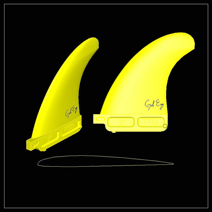 Fin K4 EZZY Asymmetric FRONT 2Deg (Dynamic Flex) 