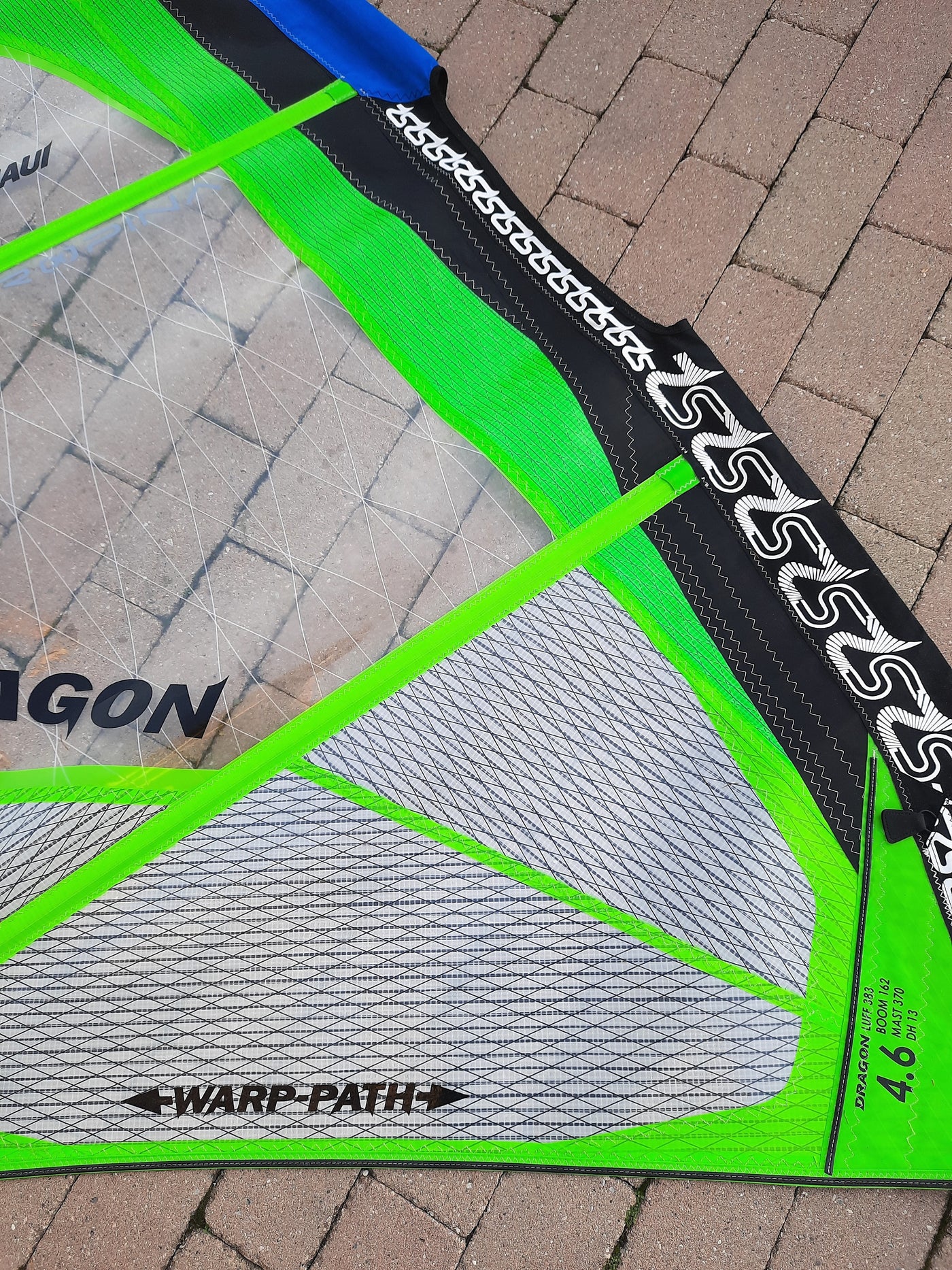 Windsurf sail S2Maui Dragon 4.6 2021 used