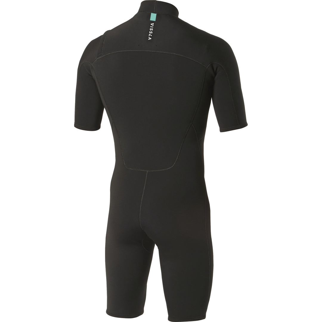 VISSLA 7 SEAS 2/2 SPRING SUIT BLACK WETSUIT 