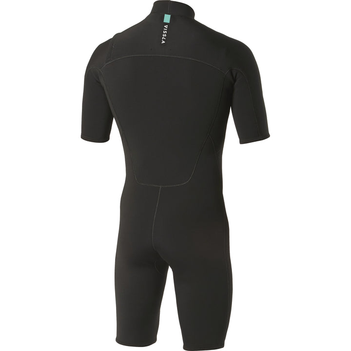 VISSLA 7 SEAS 2/2 SPRING SUIT BLACK WETSUIT 