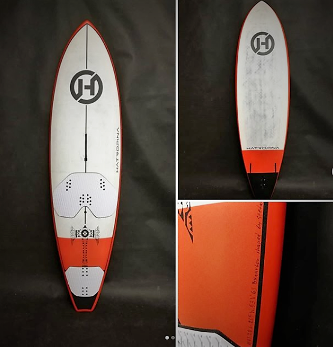 Board HCK Hatropina Custom Board "SUPREME WAVE" Thruster 