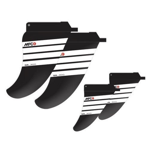 MFC QS RTM Fins – Epoxy Carbon Quad Rear 