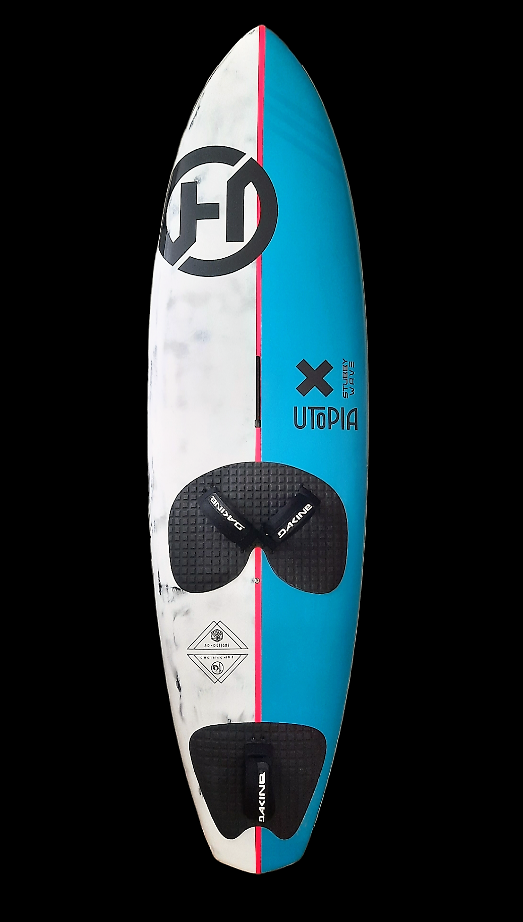 Board Hatropina Custom Board "U-TOPIA WAVE 91" Quad/Twin 