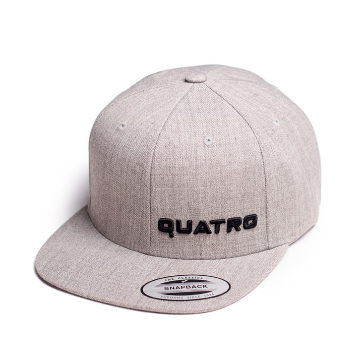 QUATRO Snapback Cap Heather Sml 