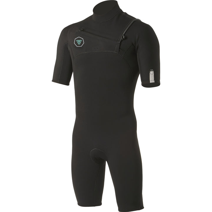 VISSLA 7 SEAS 2/2 SPRING SUIT BLACK WETSUIT 