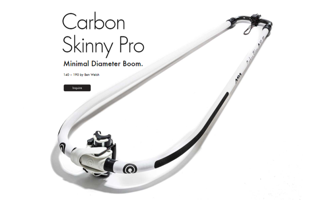 Boma Goya Carbon Skinny-Pro 100% Prepreg Boom 140-190Cm 24.5Mm Boma/boom