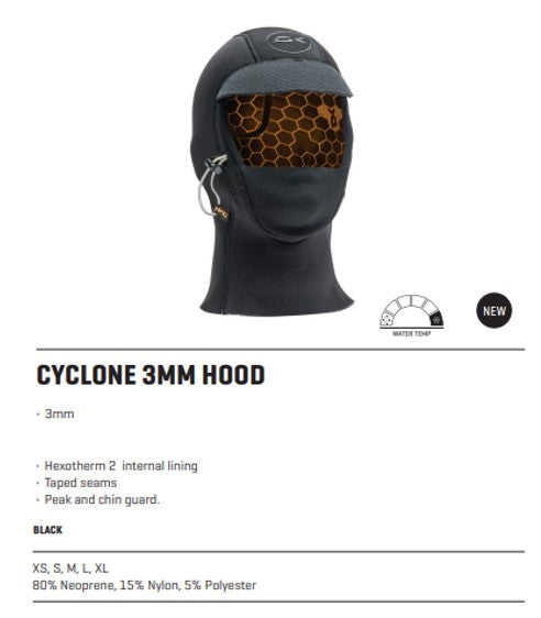 DAKINE CYCLONE 3MM HOOD Cap 