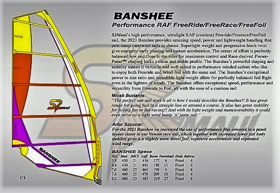 Sail S2Maui Banshee 2023 – HATROPINA