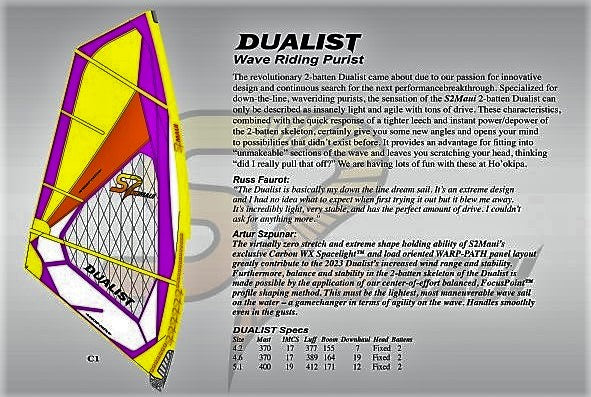 Sail S2Maui Dualist 2023 